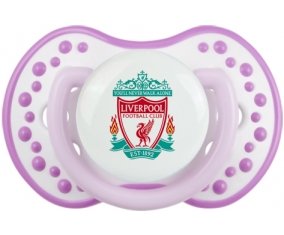 Liverpool Football Club Sucette LOVI Dynamic Blanc-mauve classique