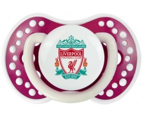 Liverpool Football Club Sucette LOVI Dynamic Fuchsia phosphorescente