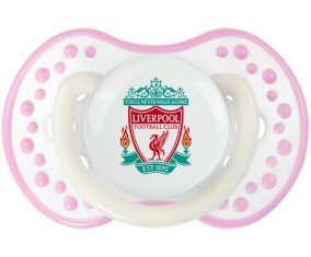 Liverpool Football Club Sucette LOVI Dynamic Blanc-rose phosphorescente