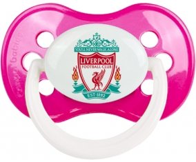 Liverpool Football Club Tétine Anatomique Rose foncé classique