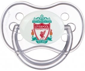 Liverpool Football Club Tétine Anatomique Transparente classique