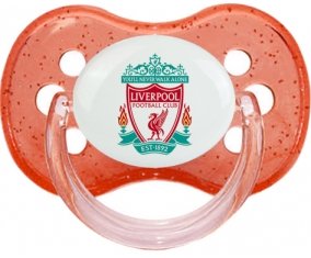 Liverpool Football Club Sucette Cerise Rouge à paillette