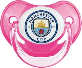 Manchester City Football Club Sucette Physiologique Rose classique