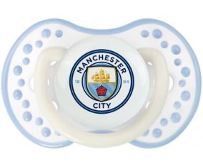 Manchester City Football Club Sucette LOVI Dynamic Blanc-cyan classique