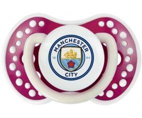 Manchester City Football Club Sucette LOVI Dynamic Fuchsia phosphorescente