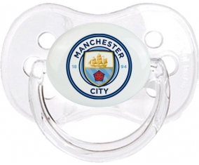 Manchester City Football Club Tétine Cerise Transparent classique