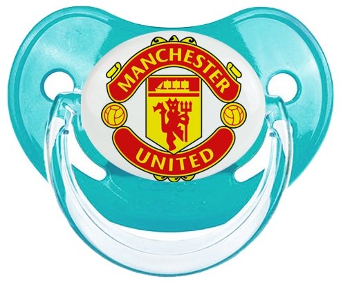 Manchester United Football Club Tétine Physiologique Bleue classique