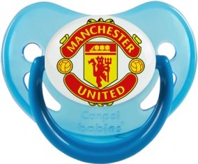 Manchester United Football Club Tétine Physiologique Bleue phosphorescente
