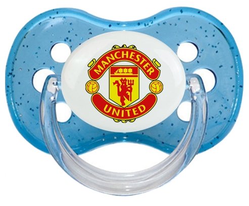 Manchester United Football Club Sucete Cerise Bleu à paillette
