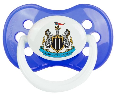 Newcastle United Football Club Sucette Anatomique Bleu classique