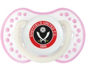 Sheffield United Football Club Sucette LOVI Dynamic Blanc-rose phosphorescente