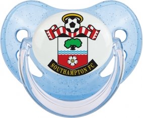Southampton Football Club Sucette Physiologique Bleue à paillette
