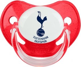 Tottenham Hotspur Football Club Tétine Physiologique Rouge à paillette