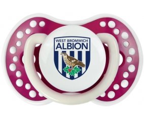 West Bromwich Albion Football Club Tétine LOVI Dynamic Fuchsia phosphorescente