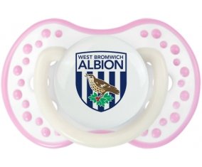 West Bromwich Albion Football Club Tétine LOVI Dynamic Blanc-rose phosphorescente