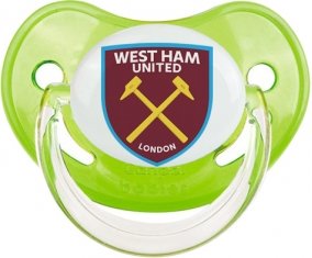 West Ham United Football Club Sucette Physiologique Vert classique