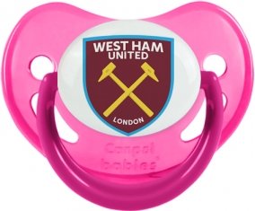 West Ham United Football Club Sucette Physiologique Rose phosphorescente