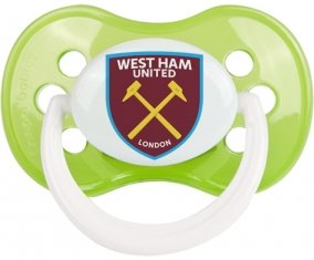 West Ham United Football Club Tétine Anatomique Vert classique