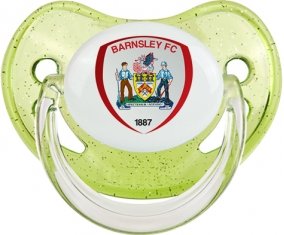 Barnsley Football Club Tétine Physiologique Vert à paillette