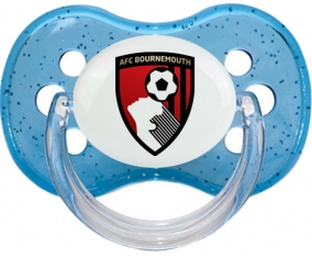 Association Football Club Bournemouth Tétine Cerise Bleu à paillette