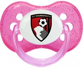 Association Football Club Bournemouth Tétine Cerise Rose à paillette