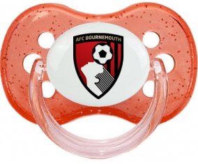 Association Football Club Bournemouth Tétine Cerise Rouge à paillette