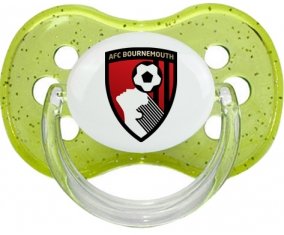Association Football Club Bournemouth Tétine Cerise Vert à paillette