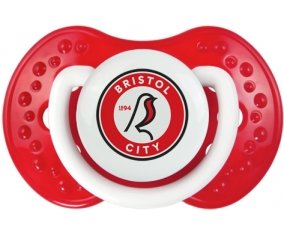 Bristol City Football Club Tétine LOVI Dynamic Blanc-rouge classique