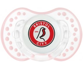 Bristol City Football Club Tétine LOVI Dynamic Retro-blanc-rose-tendre classique