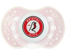 Bristol City Football Club Tétine LOVI Dynamic Retro-rose-tendre classique