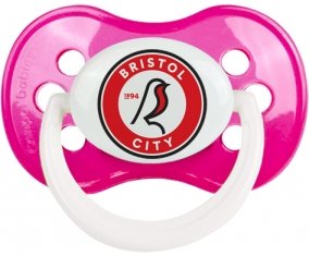 Bristol City Football Club Sucette Anatomique Rose foncé classique