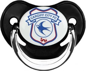 Cardiff City Football Club Sucette Physiologique Noir classique