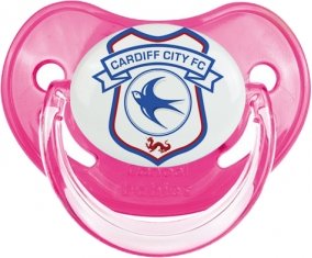 Cardiff City Football Club Sucette Physiologique Rose classique