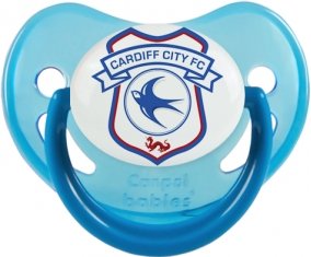 Cardiff City Football Club Sucette Physiologique Bleue phosphorescente