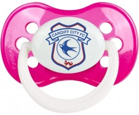 Cardiff City Football Club Tétine Anatomique Rose foncé classique