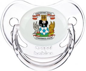 Coventry City Football Club Sucette Physiologique Transparent classique