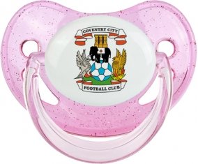 Coventry City Football Club Sucette Physiologique Rose à paillette