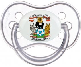Coventry City Football Club Sucette Anatomique Transparente classique