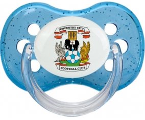Coventry City Football Club Tétine Cerise Bleu à paillette
