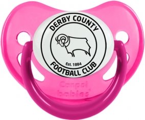Derby County Football Club Tétine Physiologique Rose phosphorescente