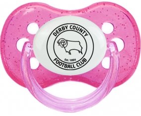 Derby County Football Club Sucete Cerise Rose à paillette