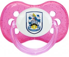 Huddersfield Town Association Football Club Sucette Cerise Rose à paillette