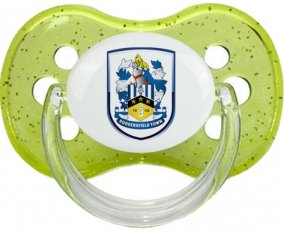 Huddersfield Town Association Football Club Sucette Cerise Vert à paillette