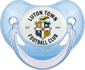 Luton Town Football Club Sucette Physiologique Bleue à paillette
