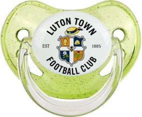 Luton Town Football Club Sucette Physiologique Vert à paillette