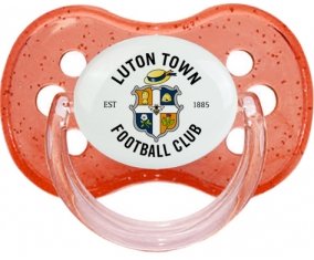 Luton Town Football Club Sucette Cerise Rouge à paillette