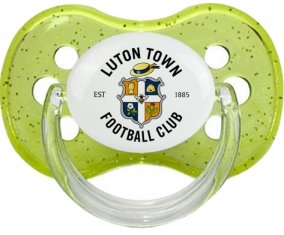 Luton Town Football Club Sucette Cerise Vert à paillette