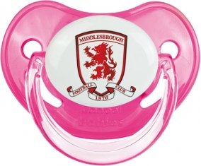 Middlesbrough Football Club Sucette Physiologique Rose classique