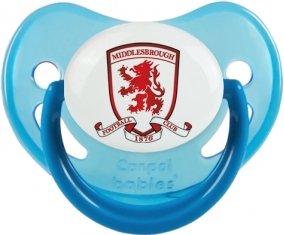 Middlesbrough Football Club Sucette Physiologique Bleue phosphorescente