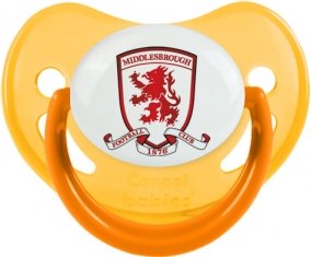 Middlesbrough Football Club Sucette Physiologique Jaune phosphorescente